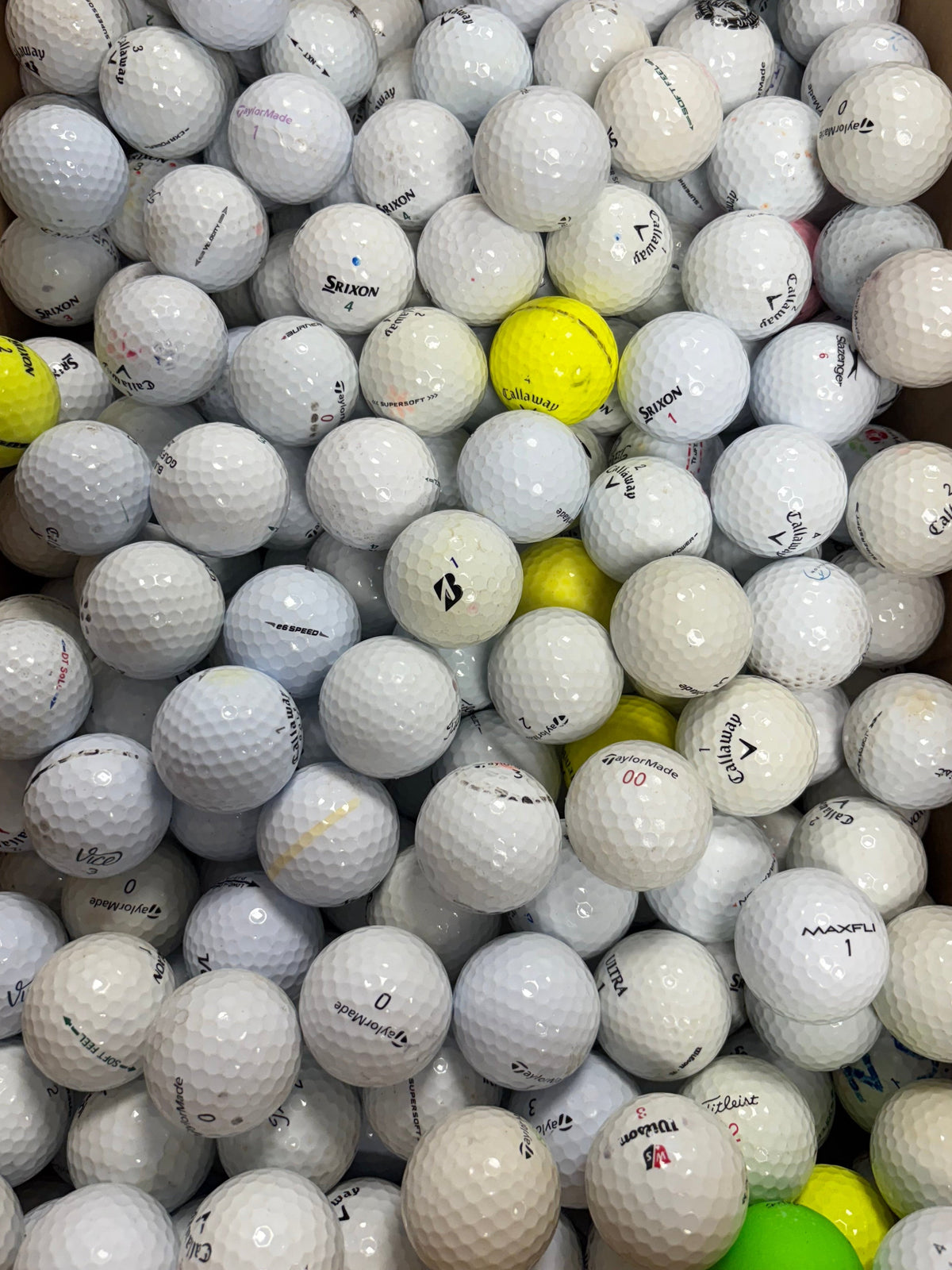 20 Top Brand Golf Ball Mix - All Grades