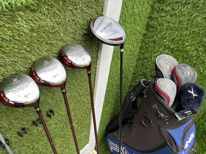 Lynx Tigress Ladies 14-Club Graphite Set + PING Cart Bag
Free P&P