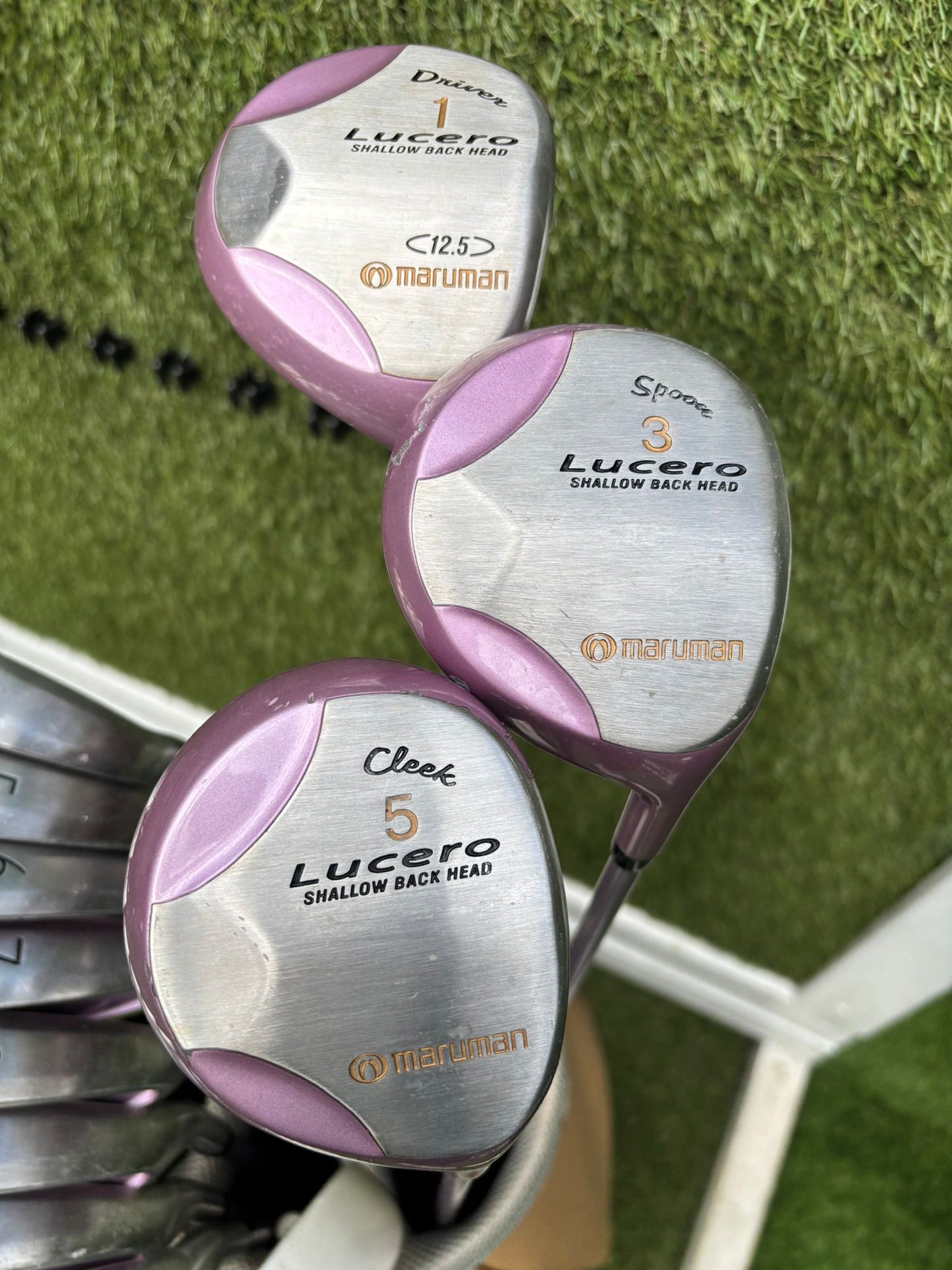 Maruman Lucero Ladies Golf Set (4–SW Irons) + Driver, 3 & 5 Woods + Matching Bag