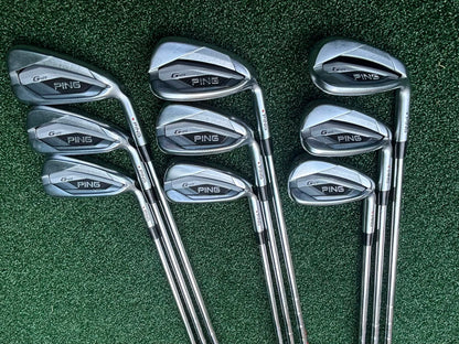 Ping G425 Rare Full 9-Club Iron Set – 4-9, PW, UW & SW + Fast Free Delivery