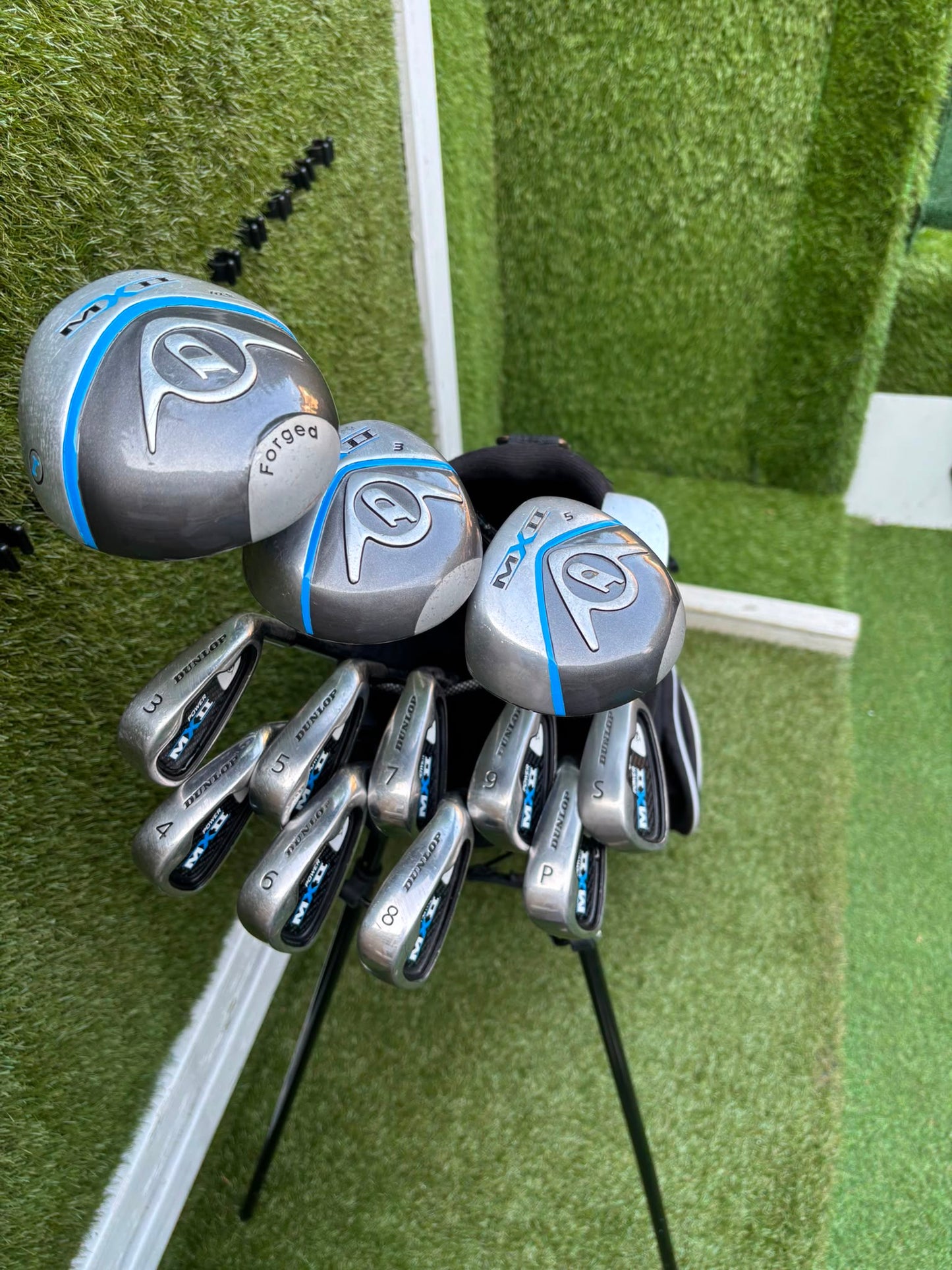 Complete Matching Dunlop MX II Golf Package Set with Stand Bag Free Delivery