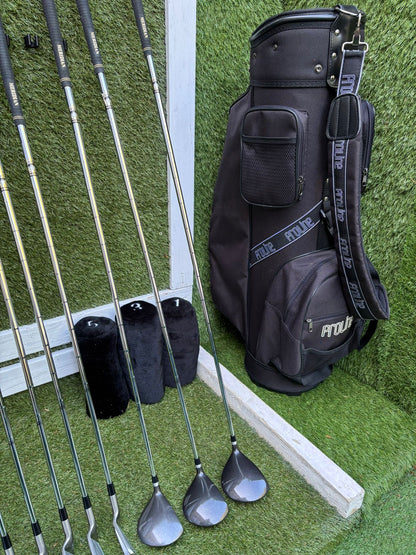 MDD Plus Full Golf Set 3–SW + Oversize Woods + New Proline Cart Bag