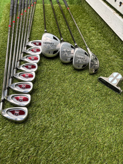 RAM Concept X Complete 14-Club Golf Set + Stand Bag - Free Delivery