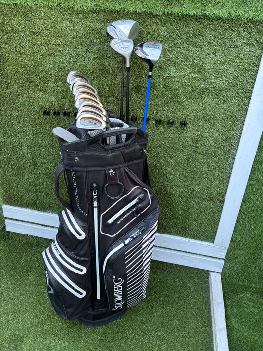 Howson HPC20 Irons (4–SW) + Ben Sayers M15 Driver & Stromberg Waterproof Bag