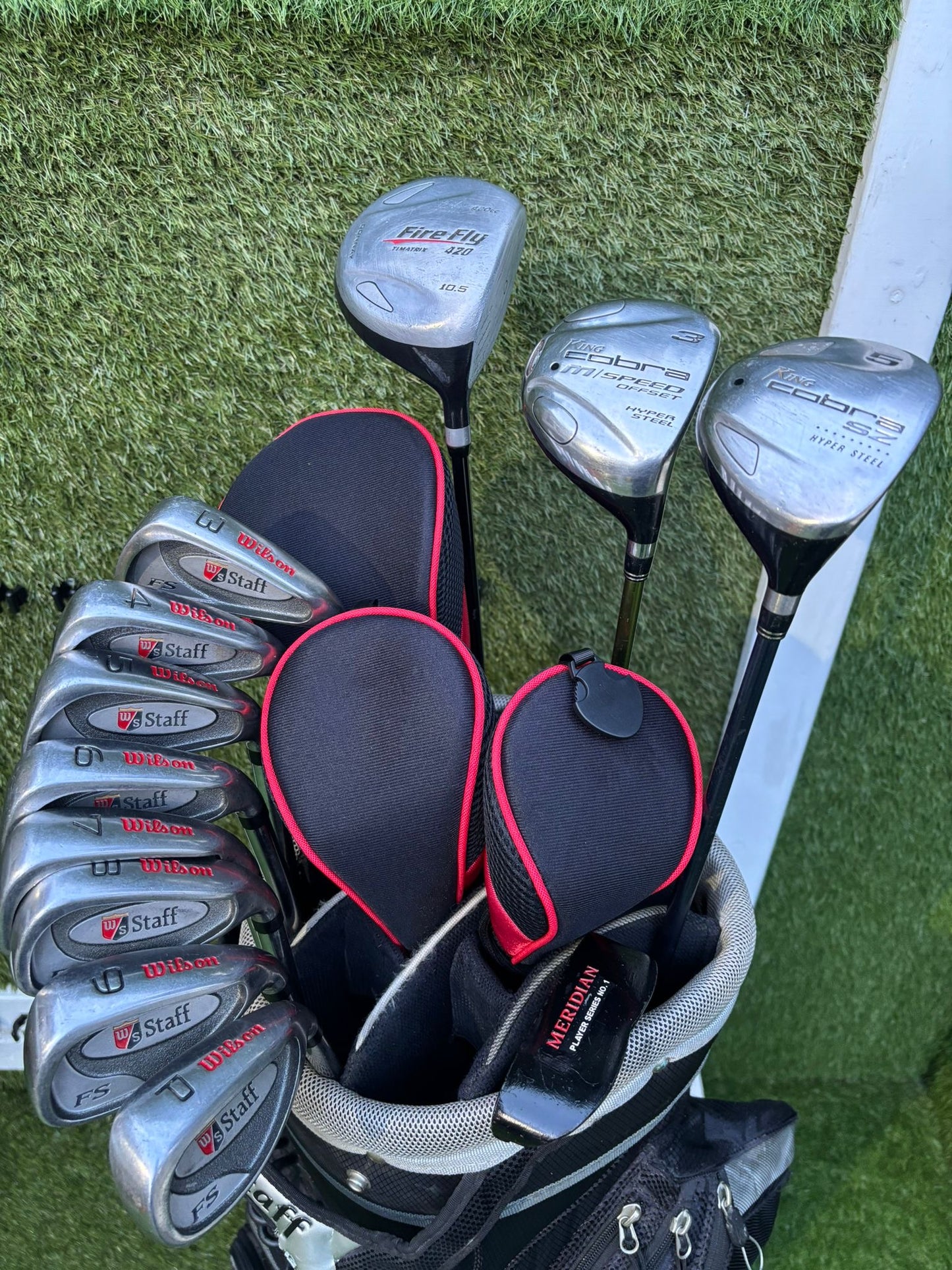 Wilson Staff FS Irons + Cobra Woods + Wilson Staff Cart Bag (12 Clubs) Just £194.00 Delivered