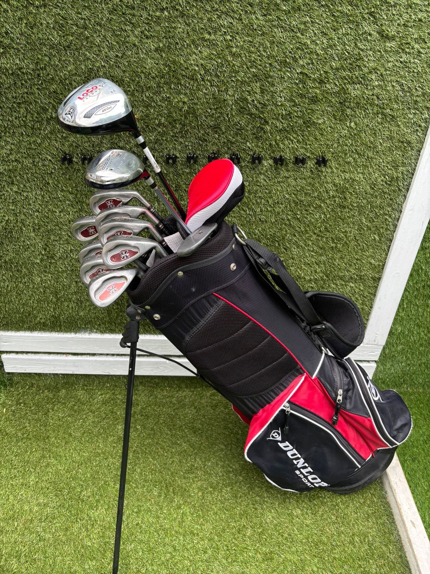 RAM X Concept Graphite Irons, Cobra SS 5 Wood & Dunlop Stand Bag Golf Set