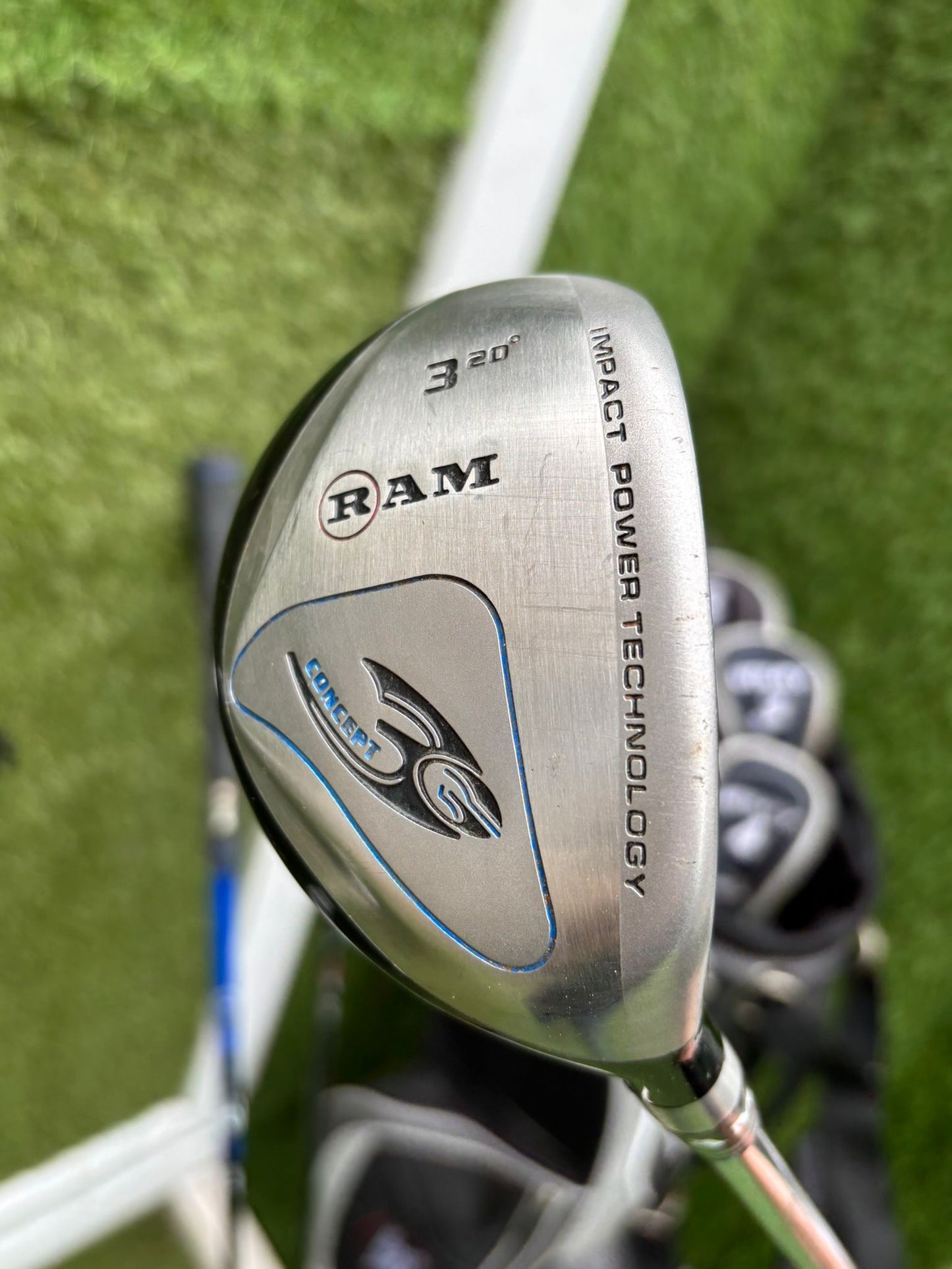 RAM Concept SG Full Golf Set 5–SW + 460cc Driver, Hybrids, Putter & Cart Bag