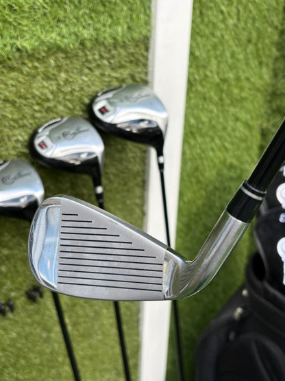 Confidence CG460 3–SW Irons, 10.5° Driver, 3 & 5 Woods, Putter & Matching Bag – Unused Condition