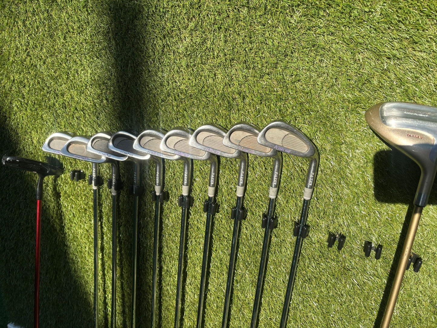 Ladies-Friendly Full Golf Set | Yonex Driver + Fazer Woods + Fazer HOT-1 Irons + Wilson Bag (13 Clubs)