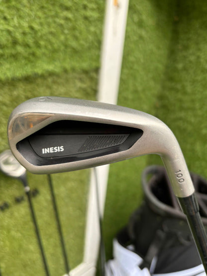 Inesis 100 Golf Set with Matching Woods, Cleveland 56° Wedge & Inesis Light Stand Bag