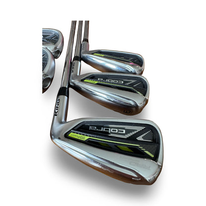 Cobra King Rad Speed 5-PW 3D Printed Stiff KBS Tour Shafts VGC Fast Delivery