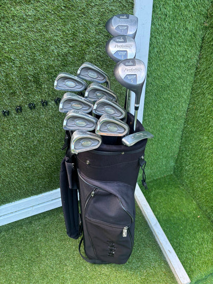 Pro Kennex Performer Oversize Golf Set with Matching Woods, Headcovers & Regal Bag