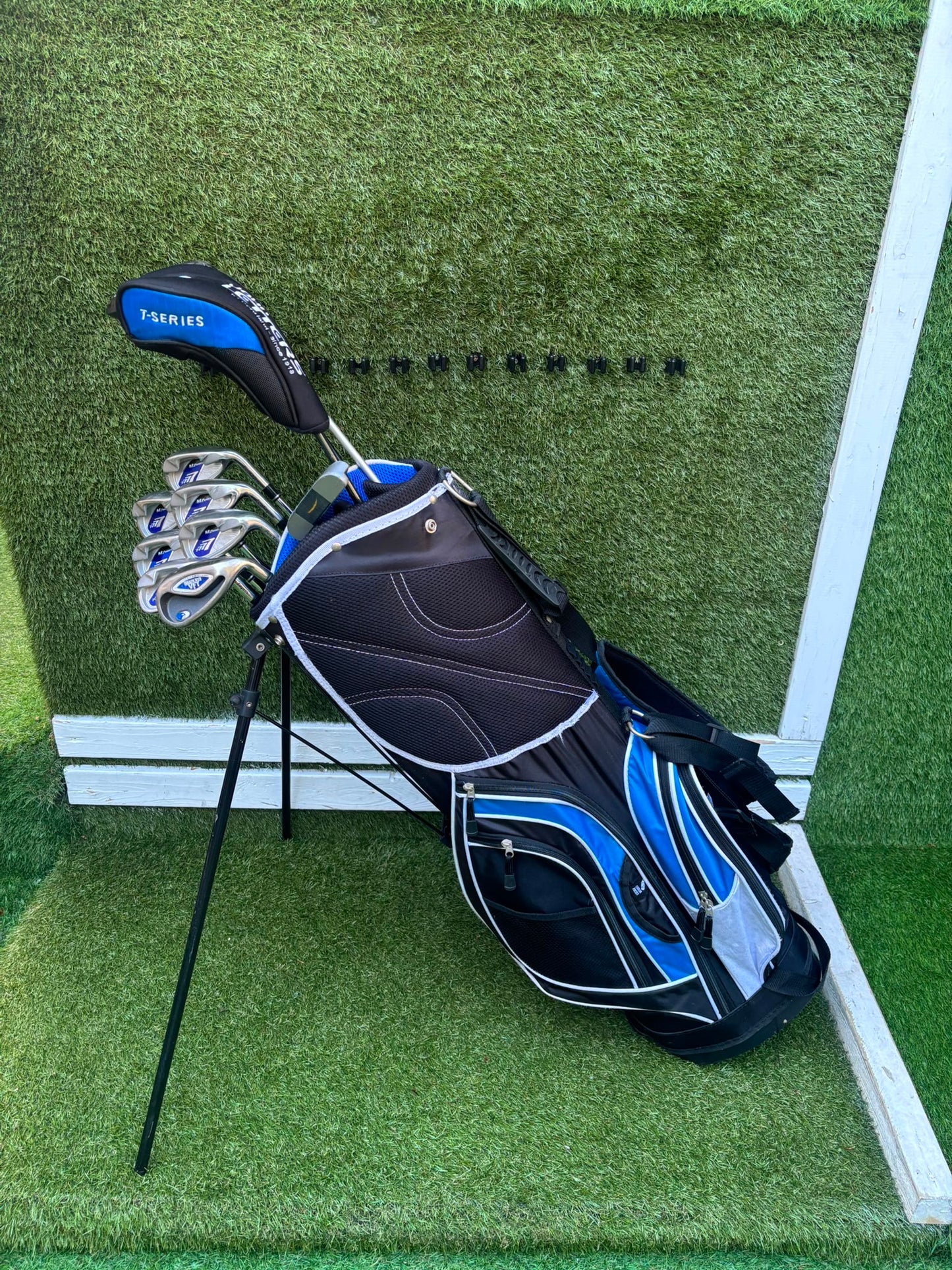 Ben Sayers M7 Golf Set with MacGregor MacTec X Driver, RAM Hybrid & John Letters Stand Bag