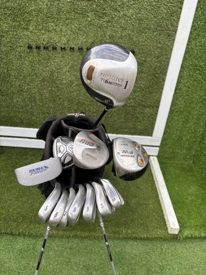 Mixed Brand Golf Set with John Letters, Mizuno & Prosimmon Irons £120.00