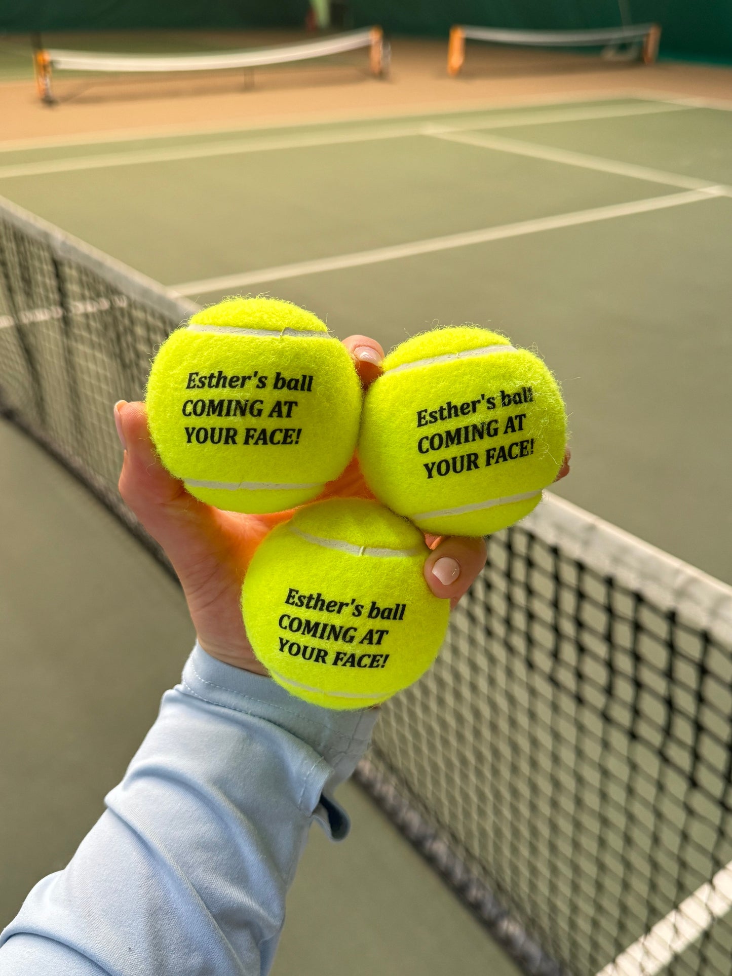 NTB - Personalised Padel Balls - Standard text edition