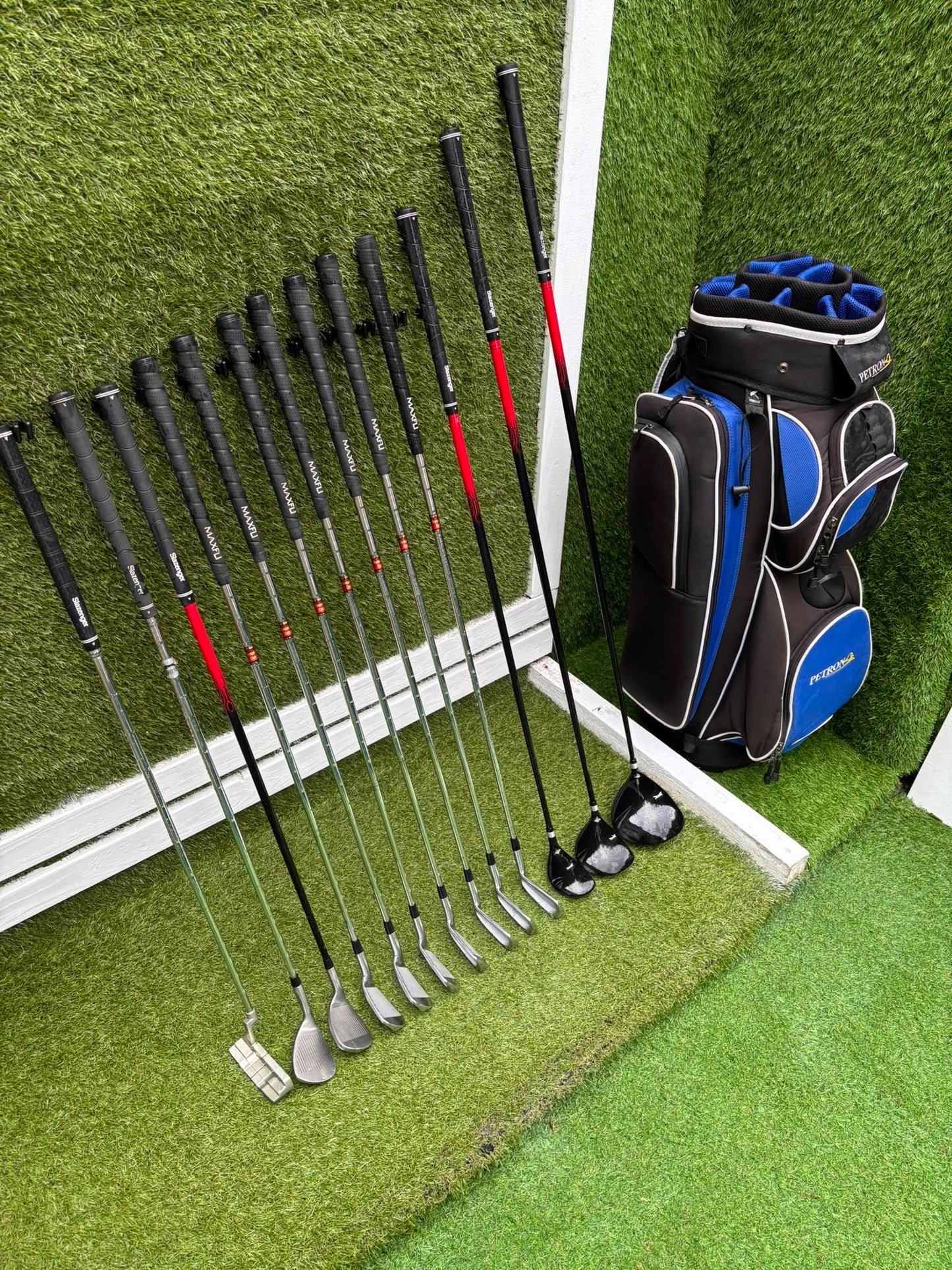 Maxfli Revolution Irons & Slazenger V300 Complete Golf Set