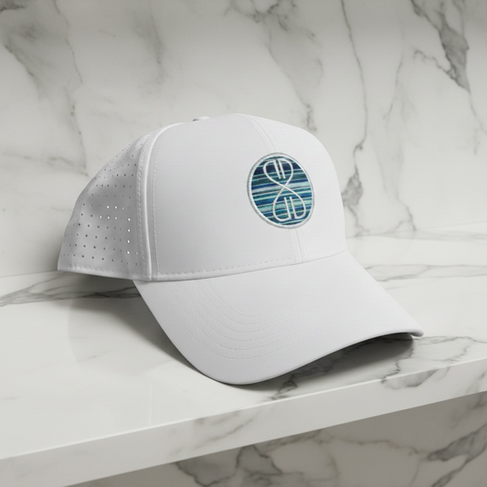 White Logo Cap