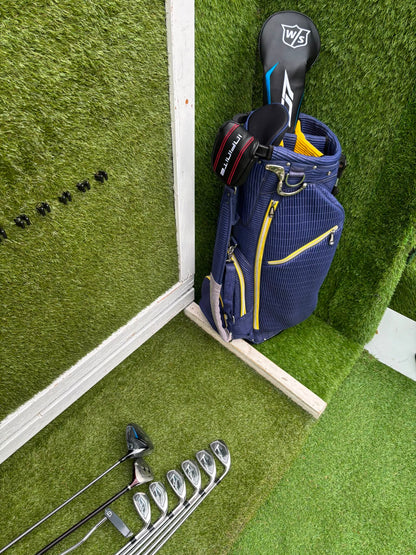 Brand New Wilson Staff D7 XS Golf Set, Brand New Driver & Irons, Brand New Infinite Bucktown Putter, Premium OUUL Stand Bag