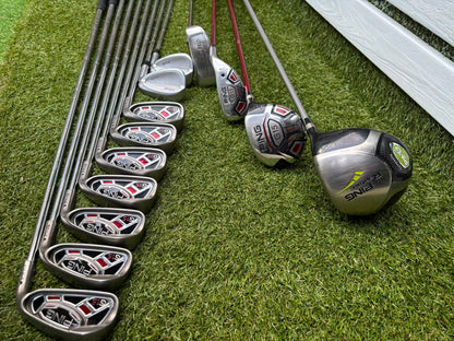 Ping G15 Complete Golf Set + Rapture Driver, Glide Wedges & Cobra Cart Bag