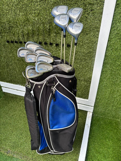 Lady Dunlop Ladies Complete Golf Set – 5–SW Irons, 12° Driver, 3/5/7 Woods, Putter & Bag