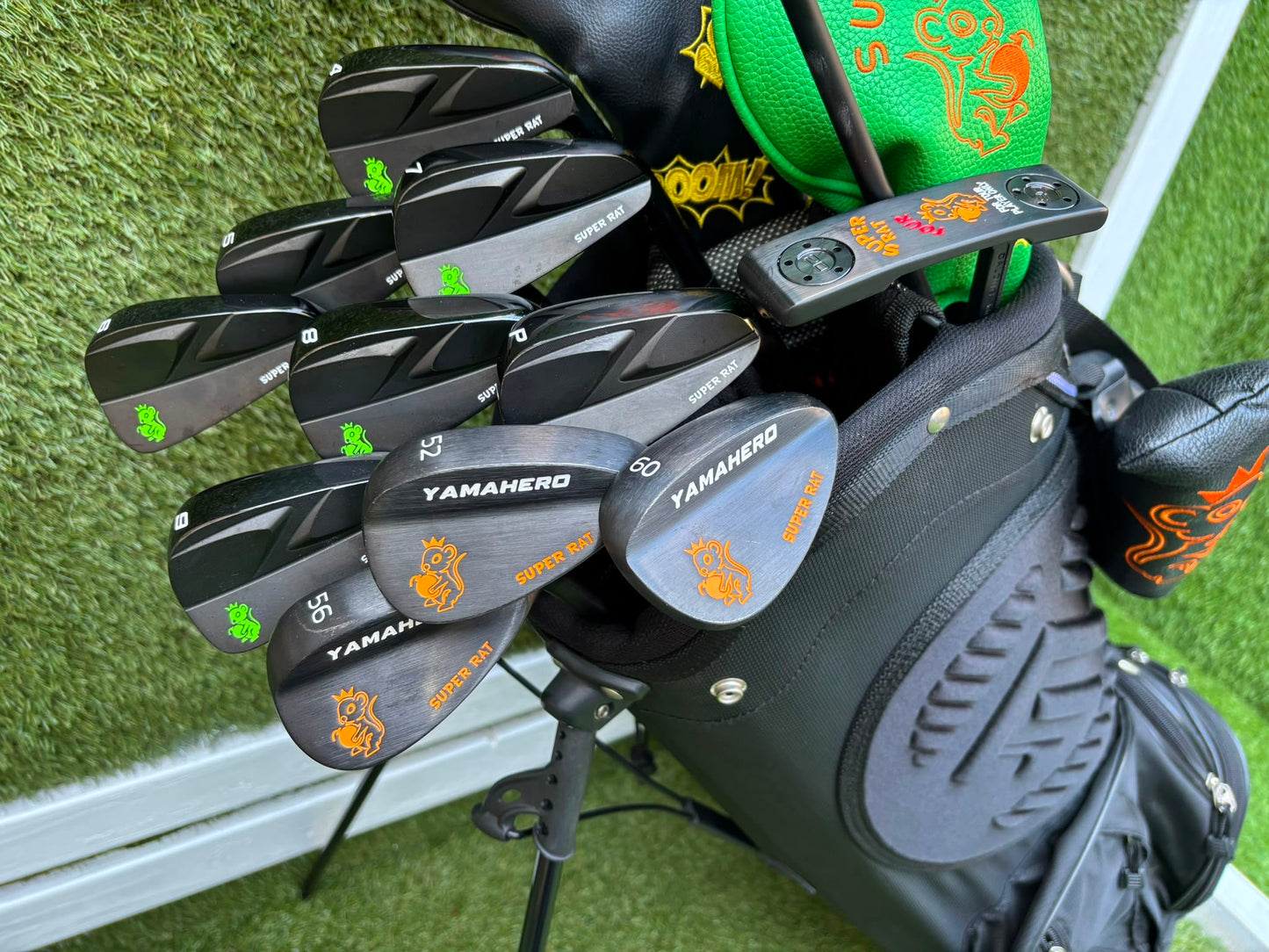 Calong Super Rat Complete Golf Package – Founders Club Stand Bag
