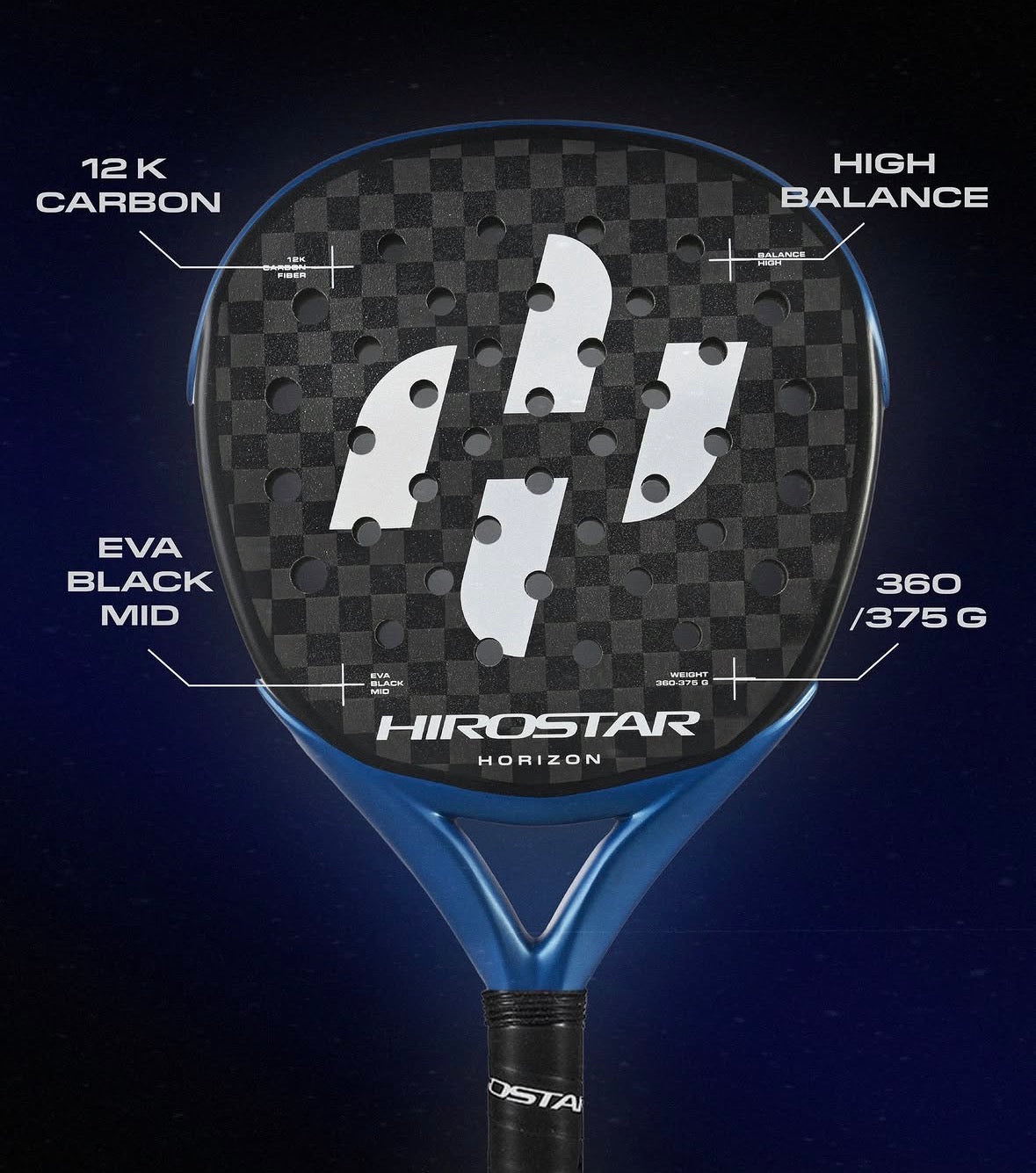 Hirostar Horizon 2026 - Padel Racket
