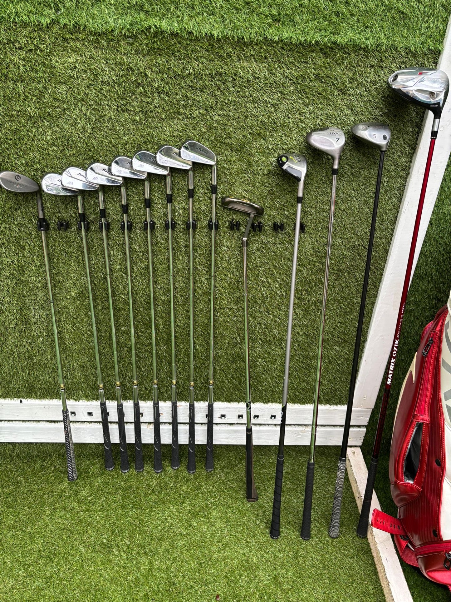 Mizuno MP-37 Forged Irons + PING Rapture Hybrid – Complete 13-Club Golf Set