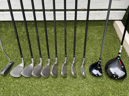 RAM X Concept Graphite Irons, Cobra SS 5 Wood & Dunlop Stand Bag Golf Set