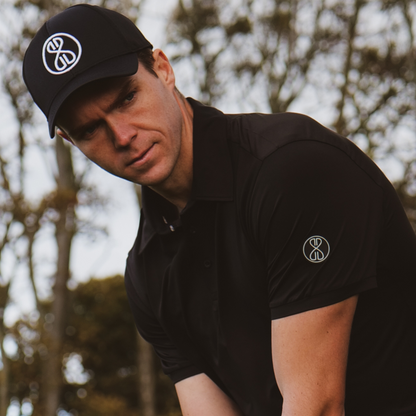 Classic Block Black Polo