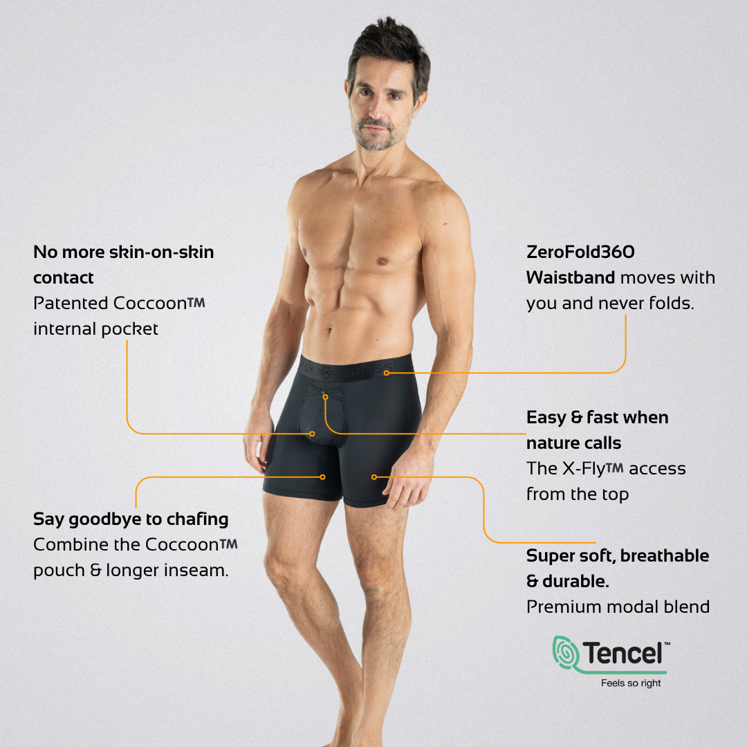 3-Pack: IKON Men's 6" Boxers - Multi