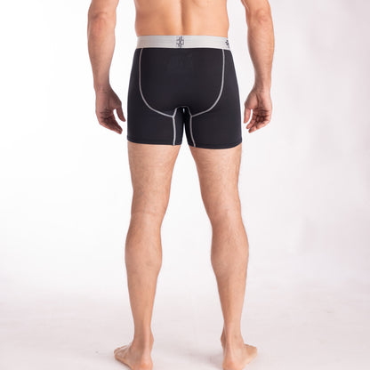 IKON X Men's 6" Boxers - Black/Silver