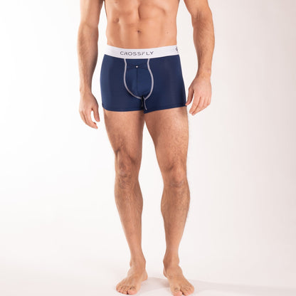 3-Pack: IKON X Men's 3" Trunks - Navy/White