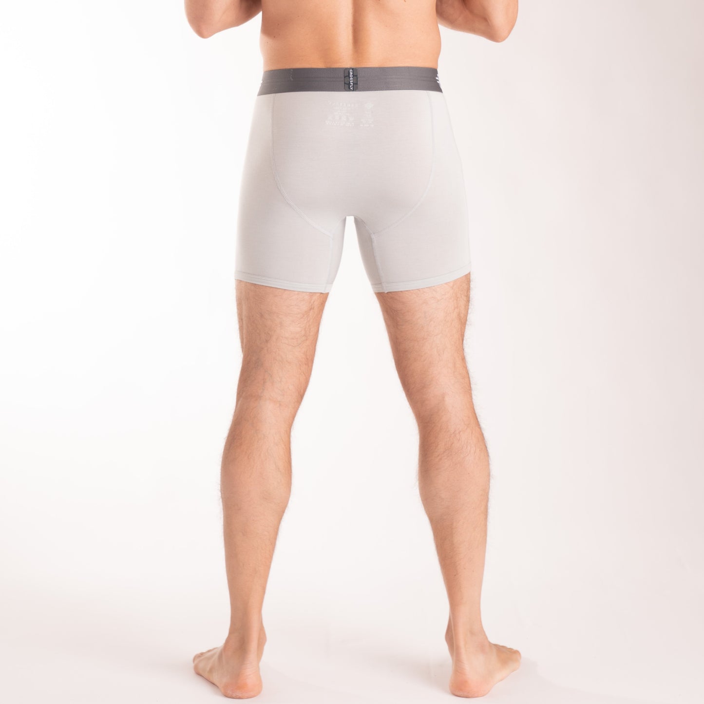 3-pack: IKON X Men's 6" Boxers - Silver/Charcoal