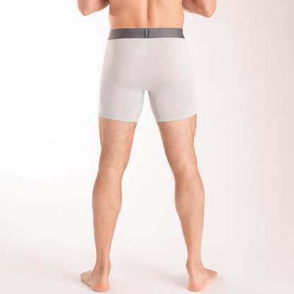 3-pack: IKON X Men's 6" Boxers - Silver/Charcoal