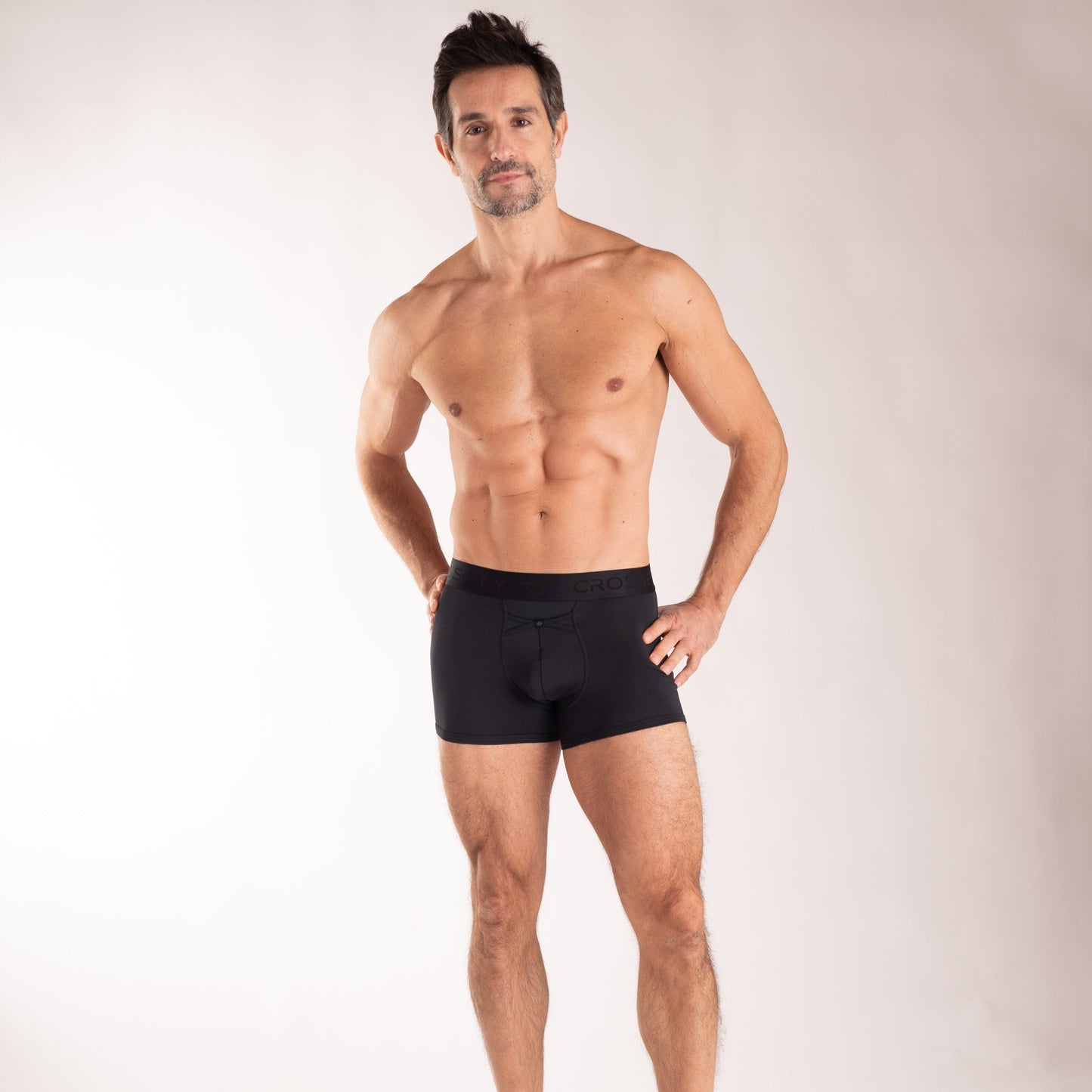3-pack: IKON Men's 3" Trunks - Black
