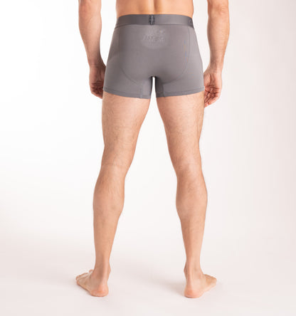 3-pack: IKON Men's 3" Trunks - Charcoal