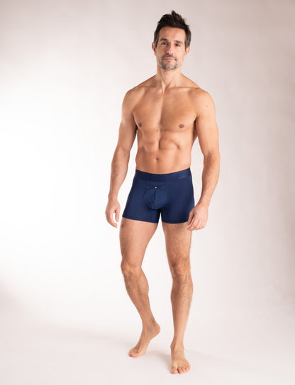 3-pack: IKON Men's 3" Trunks - Navy
