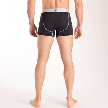 IKON X Men's 3" Trunks - Black/Silver