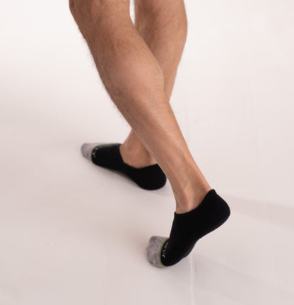 3-pack: Original Men's No Show Socks - Black