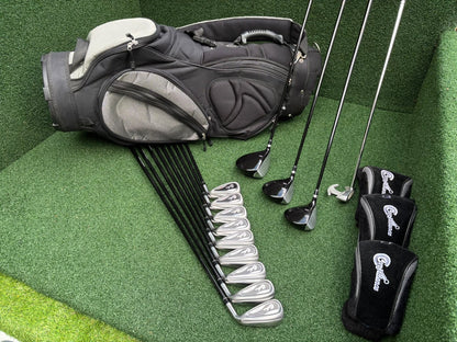 Confidence CG460 3–SW Irons, 10.5° Driver, 3 & 5 Woods, Putter & Matching Bag – Unused Condition