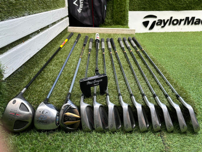Titleist DTR Oversize Irons, PING G2 Fairway Wood & Callaway Stand Bag Golf Set