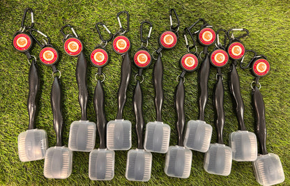 Personalised Golf Brush with retractable spike