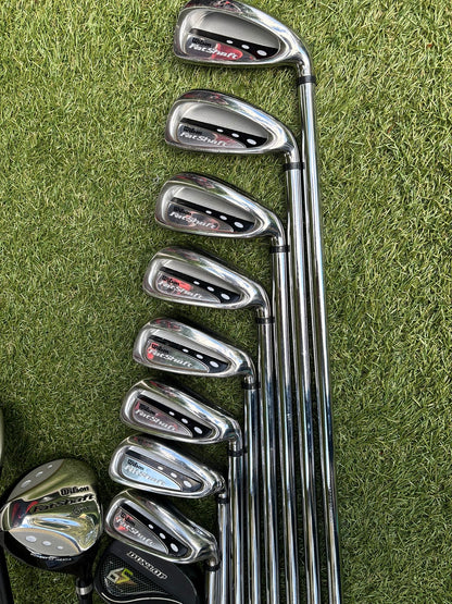Wilson Fat Shaft Complete Golf Set – 13 Clubs Free Delivery