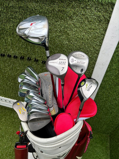 Mizuno MP-37 Forged Irons + PING Rapture Hybrid – Complete 13-Club Golf Set