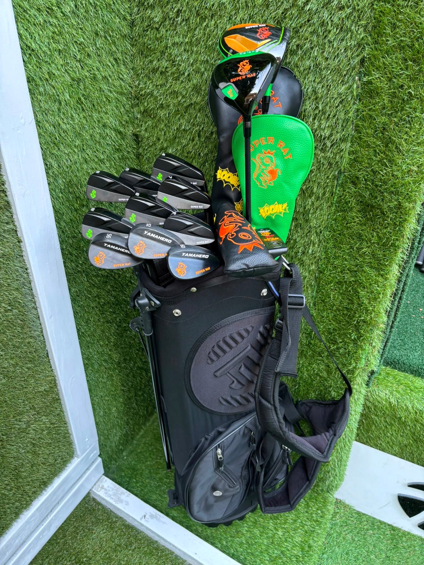 Calong Super Rat Complete Golf Package – Founders Club Stand Bag