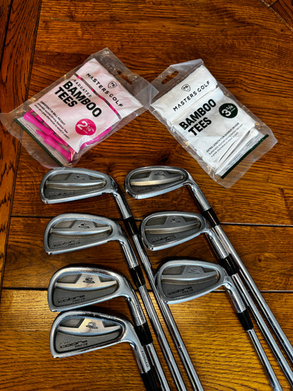 Cobra Pro CB Iron Set 4-PW Stiff Flex Free Next Day Delivery & Golf Tees Included