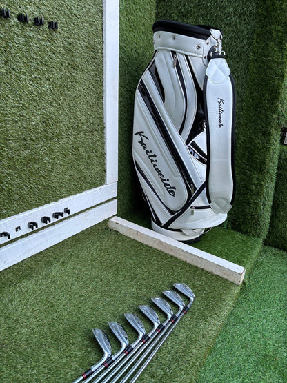Ben Hogan Apex FTX Combo Irons (4–E) + Brand New Kailiweide Cart Bag – £254 with free delivery