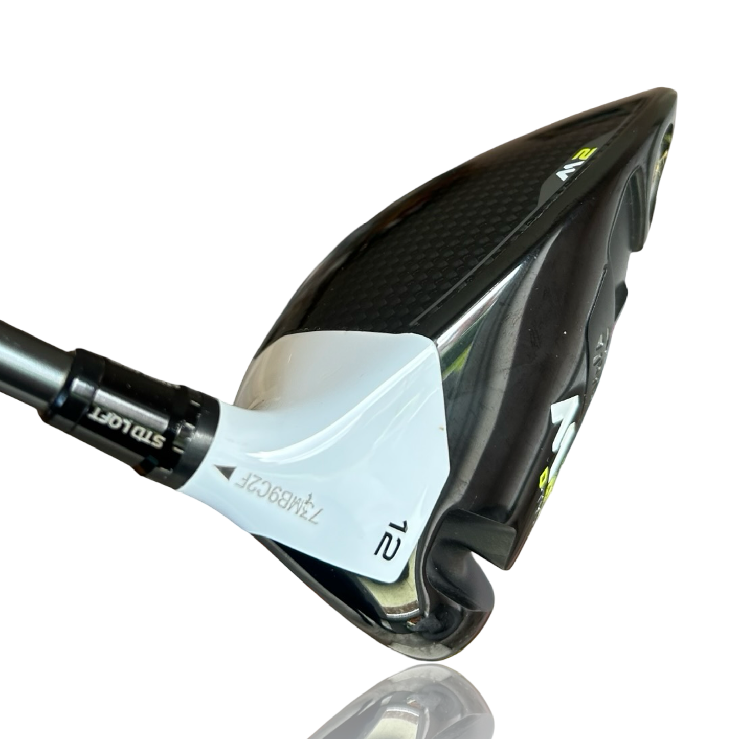 TaylorMade M2 D-Type 12 Degree Pro 56 Regular Flex Graphite Shaft Head Cover Included Golf Pride Mid Size Grip - RH
