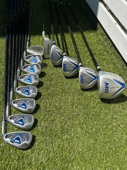 Ben Sayers M7 Golf Set with Matching Woods, Hybrid & Ben Sayers Bag