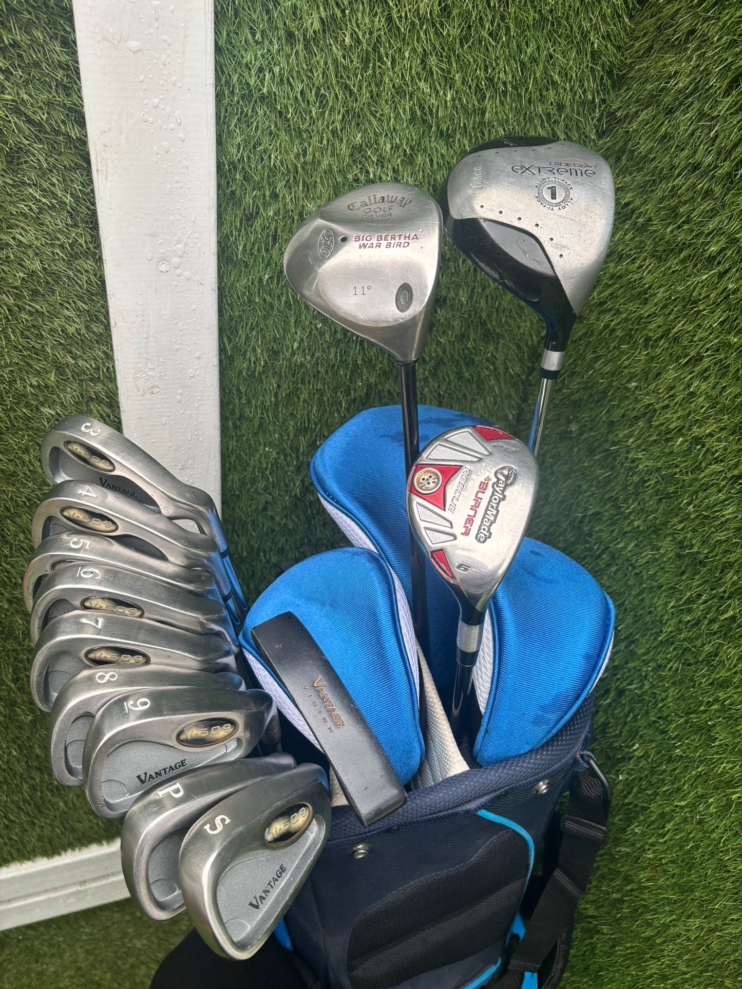 Callaway War Bird Driver + TaylorMade Burner Rescue + Full Iron Set + Nike Stand Bag (14 Clubs) £194.00 Delivered